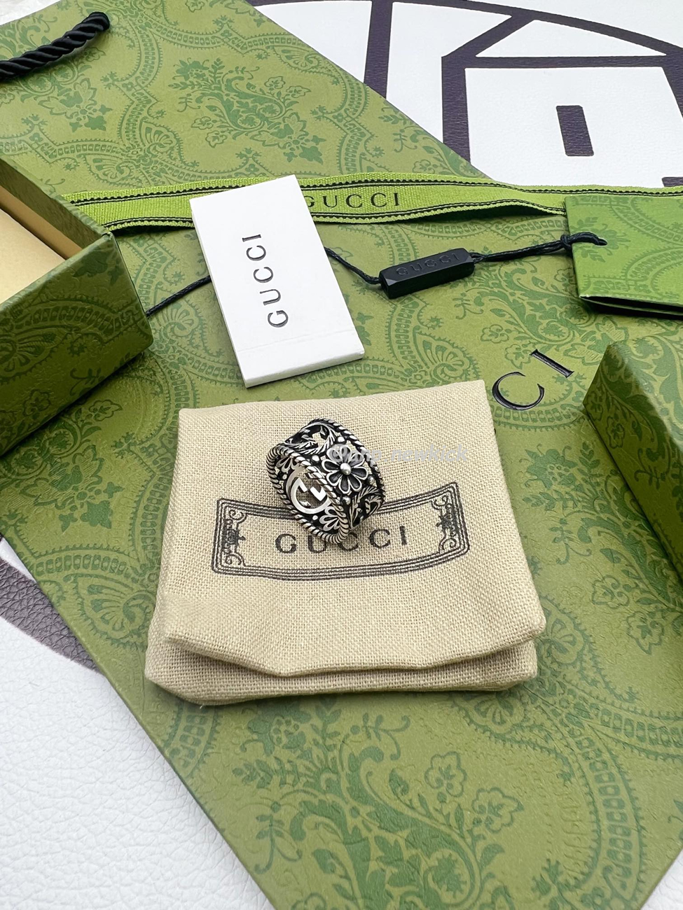 Gucci Love Gg Silver Ring (2) - www.newkick.vip